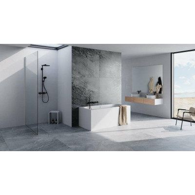 Balteco Xonyx akmens masės vonia VIGO 170x75 cm, baltos matinės spalvos