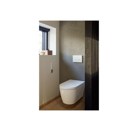Duravit SensoWash® Starck f Lite Compact pakabinamas išmanus klozetas su "Soft Close" dangčiu