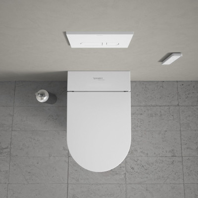 Duravit Sensowash® Starck f Lite Set išmanaus klozeto komplektas, baltos blizgios spalvos