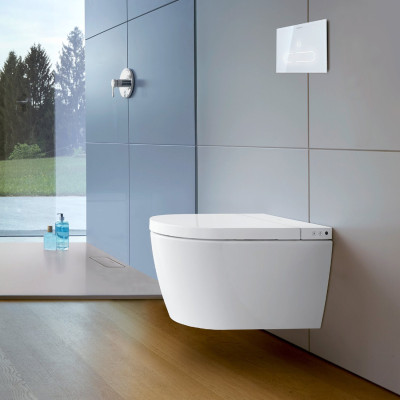 Duravit Sensowash® Starck f Plus Set išmanaus klozeto komplektas, baltos blizgios spalvos