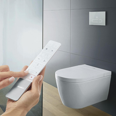 Duravit Sensowash® Starck f Plus Set išmanaus klozeto komplektas, baltos blizgios spalvos