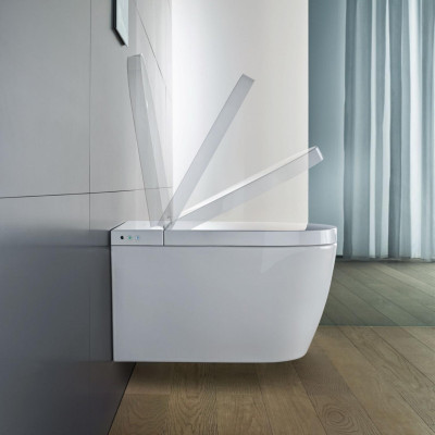 Duravit Sensowash® Starck f Plus Set išmanaus klozeto komplektas, baltos blizgios spalvos