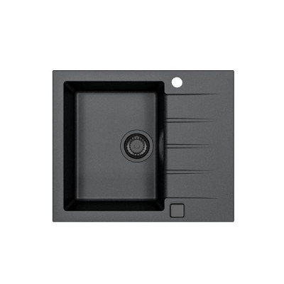 ALVEUS Cadit 10 granitinė plautuvė (Black Edition)