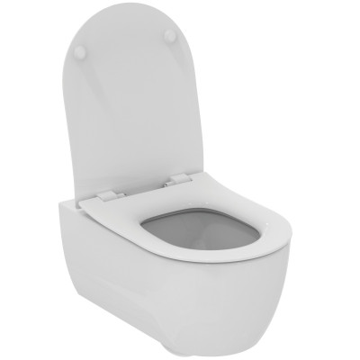 Ideal Standard Blend Curve pakabinamas klozetas su "Slim Soft Close" dangčiu, Aquablade® nuleidimo technologija