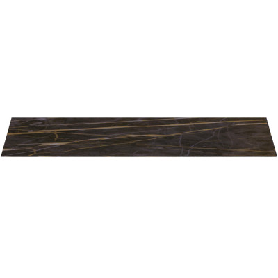 Ideal Standard Conca keraminis stalviršis praustuvo spintelei 120 cm, juodo marmuro spalvos