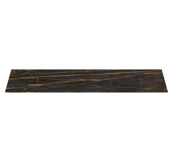 Ideal Standard Conca keraminis stalviršis praustuvo spintelei 120 cm, juodo marmuro spalvos