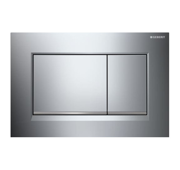 Geberit Sigma30 vandens nuleidimo klavišas (chromo blizgus-matinis)