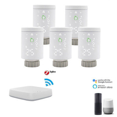 Feelspot TG22.09 Zigbee Tuya išmani termostatinė galva radiatoriams