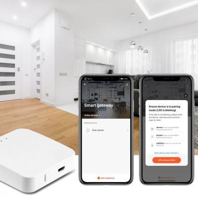Feelspot ZB22, 3.0 Tuya išmani ZigBee, WiFi stotelė