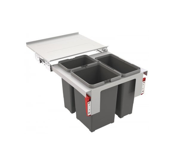 Franke šiukšlių rūšiavimo sistema Sorter Garbo 50-3 kibirėlių
