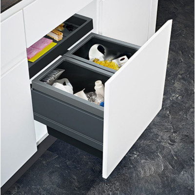 FRANKE FX - 60 šiukšlių rūšiavimo sistema (2-jų arba 3-jų kibirėlių)