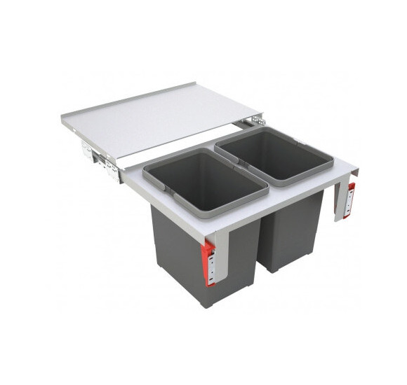 Franke šiukšlių rūšiavimo sistema GARBO 60-2 kibirėlių (2x18l)