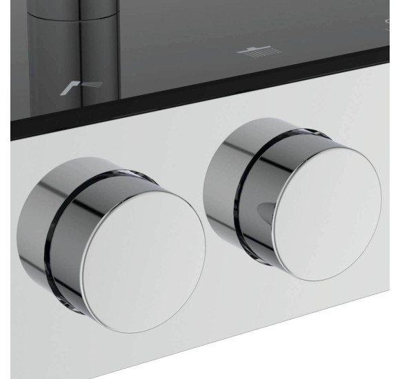 Ideal Standard Ceratherm Solos termostatinė dušo sistema, 330 mm "lietaus" dušo galva su apšvietimu