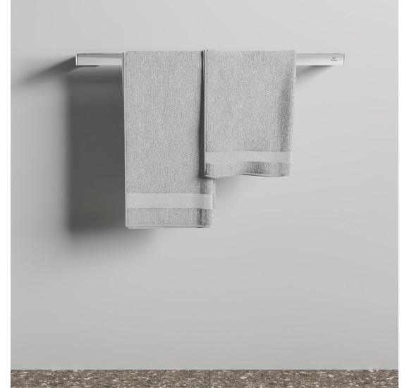 Ideal Standard Conca dviguba modernaus dizaino rankšluosčių kabykla, 60cm