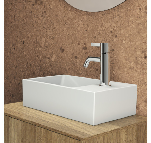 Ideal Standard Extra ant stalviršio pastatomas praustuvas, skylė dešinėje, 45cm