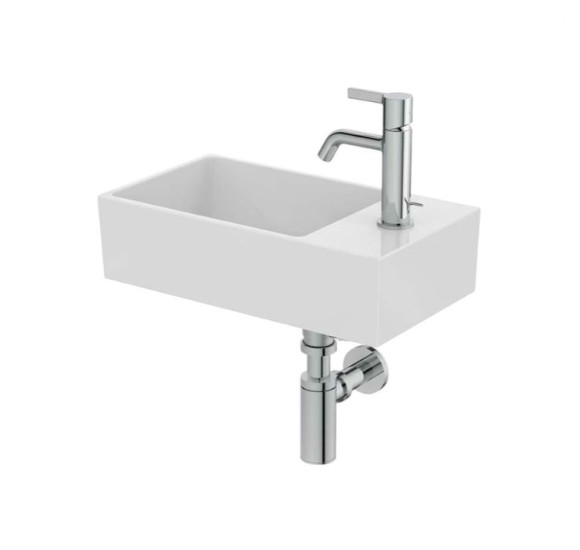 Ideal Standard Extra ant stalviršio pastatomas praustuvas, skylė dešinėje, 45cm