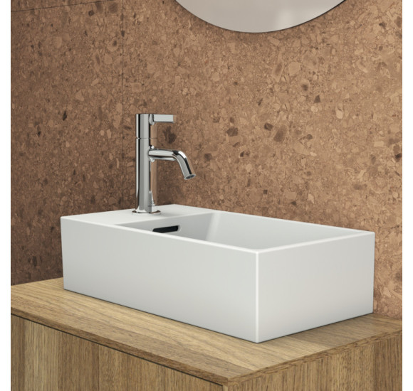 Ideal Standard Extra ant stalviršio pastatomas praustuvas, skylė kairėje, 45cm