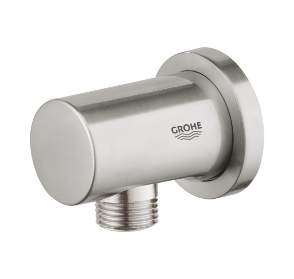 IŠPARDAVIMAS. Grohe Rainshower potinkinė jungtis dušui nerūdijančio plieno spalva