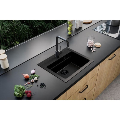 ALVEUS Atrox 20 granitinė plautuvė (Black edition)
