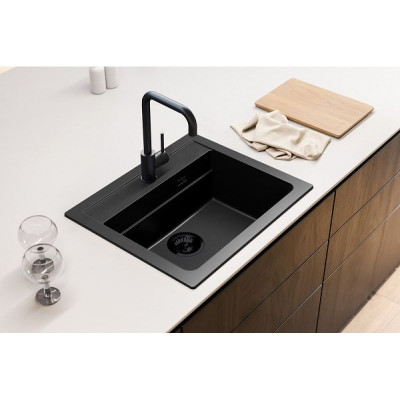 ALVEUS Atrox 20 granitinė plautuvė (Black edition)