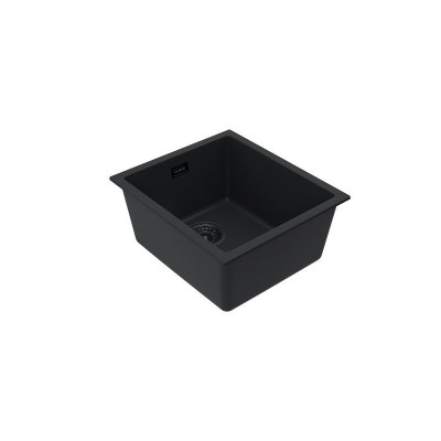 ALVEUS Omni 10 granitinė plautuvė (Black Edition)