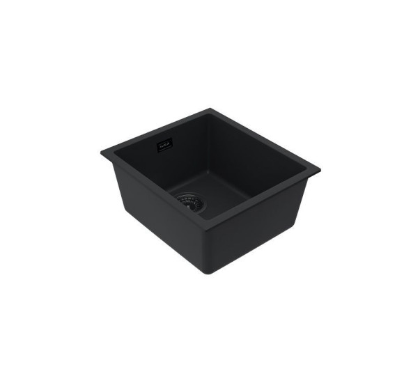 ALVEUS Omni 10 granitinė plautuvė (Black Edition)