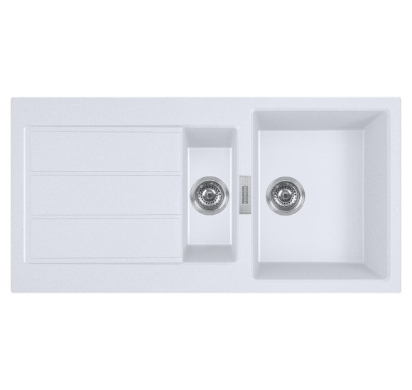 Franke S2D 651 tectonite plautuvė, užkemšamas ventilis, pasirenkama spalva