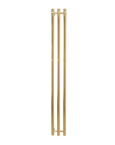 Wellmer Verona nerūdijančio plieno elektrinis džiovintuvas, 150 cm, 3 strypai