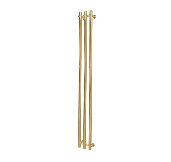 Wellmer Verona nerūdijančio plieno rankšluosčių džiovintuvas, 150 cm, 3 strypai