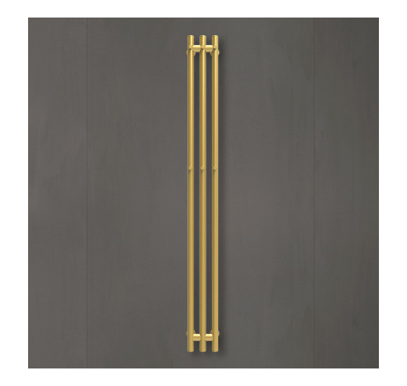 Wellmer Verona nerūdijančio plieno rankšluosčių džiovintuvas, 150 cm, 3 strypai