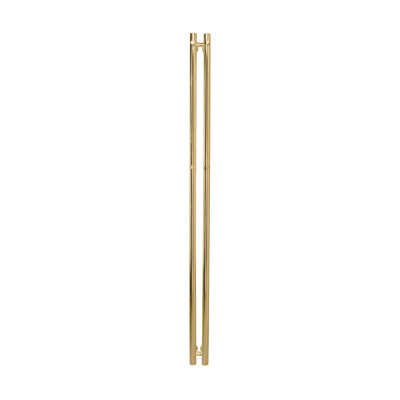 Wellmer Verona nerūdijančio plieno rankšluosčių džiovintuvas, 120 cm, 2 strypai
