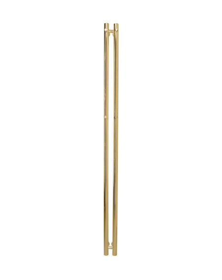 Wellmer Verona nerūdijančio plieno rankšluosčių džiovintuvas, 120 cm, 2 strypai