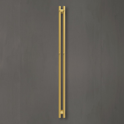 Wellmer Verona nerūdijančio plieno rankšluosčių džiovintuvas, 120 cm, 2 strypai