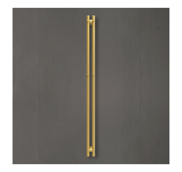 Wellmer Verona nerūdijančio plieno rankšluosčių džiovintuvas, 120 cm, 2 strypai