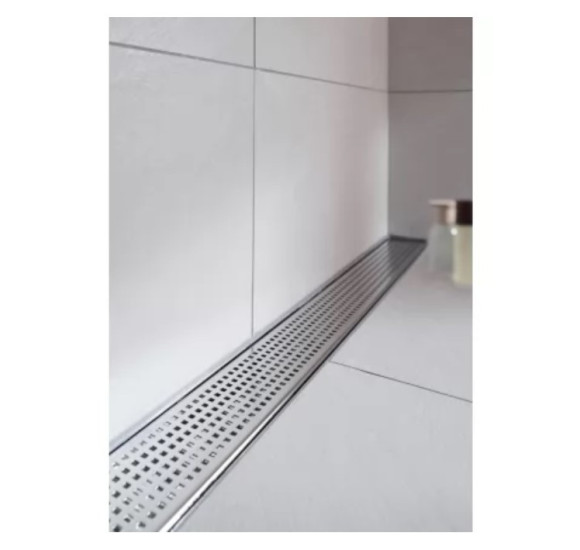 ACO ShowerDrain C nerūdijančiojo plieno grotelės. Square