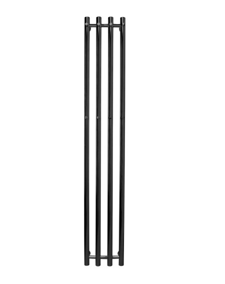 Wellmer Verona nerūdijančio plieno elektrinis džiovintuvas, 120 cm, 4 strypai
