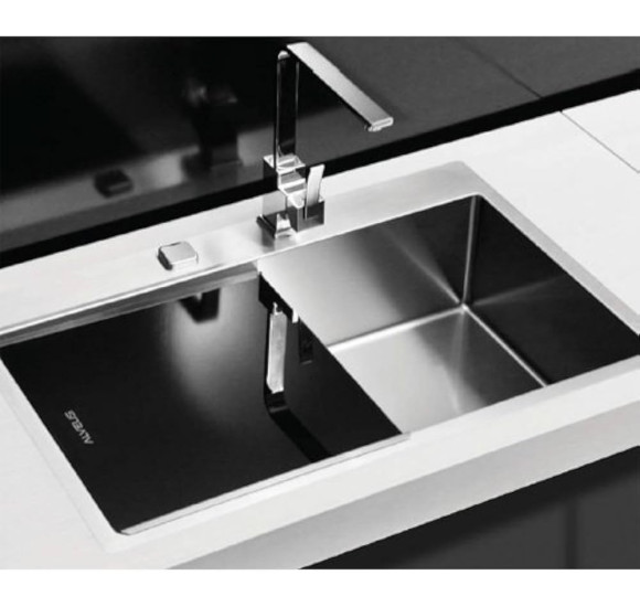 ALVEUS Biboard 400 stiklinis dangtis plautuvei (Stylux plautuvėms)