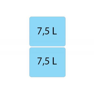 ALVEUS Albio 10, 7,5l+7,5l šiukšliadėžė, 235x380x360