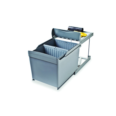 ALVEUS Albio 30 šiukšliadėžė 16l+16l, 350x475x370