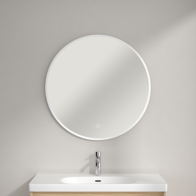 Villeroy&Boch More to See Lite+ apvalus veidrodis su LED apšvietimu, 85cm