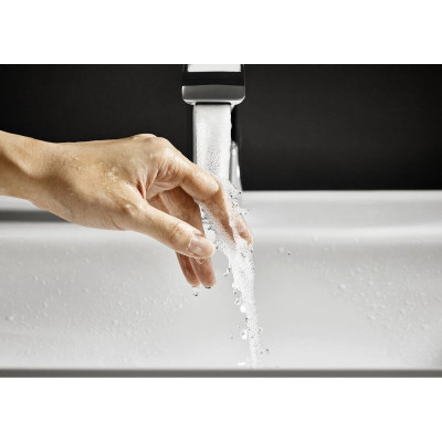 IŠPARDAVIMAS. Hansgrohe Vivenis paaukštintas maišytuvas praustuvui, be dugno vožtuvo