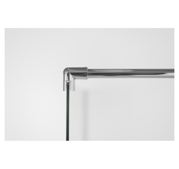Brasta Glass dušo sienelė Dija, juodu profiliu 900x2000 mm