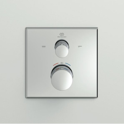 Ideal Standard Ceratherm C100 potinkinis termostatinis maišytuvas dušui/voniai, 2 krypčių (pasirenkama spalva)