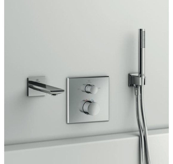 Ideal Standard Ceratherm C100 potinkinis termostatinis maišytuvas dušui/voniai, 2 krypčių (pasirenkama spalva)