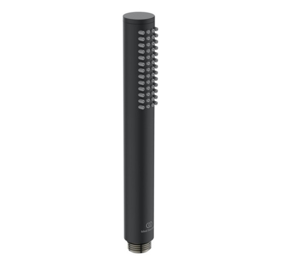 Ideal Standard CERATHERM potinkinė dušo sistema su 30 cm lietaus dušo galva, juodos matinės spalvos