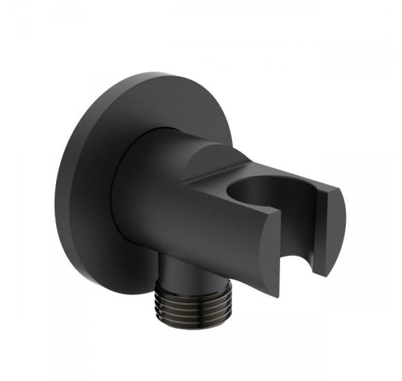 Ideal Standard CERATHERM potinkinė dušo sistema su 30 cm lietaus dušo galva, juodos matinės spalvos