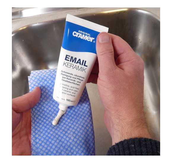 CRAMER Email-Keramik valiklis emaliuotiems paviršiams, 100 ml, pasta