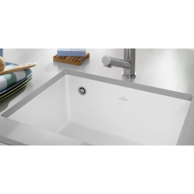 Villeroy & Boch Subway 60 SU keraminė plautuvė,montuojama po stalviršiu (su papildoma C+ danga)