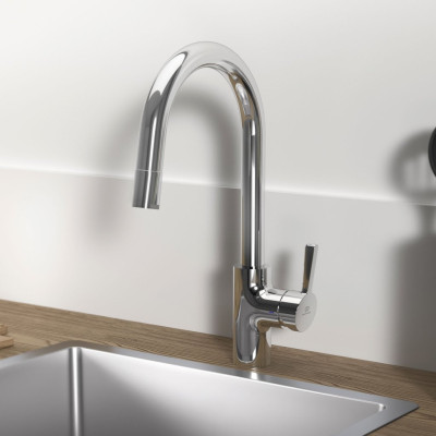 Ideal Standard Ceralife virtuvės maišytuvas su ištraukiamu dušeliu