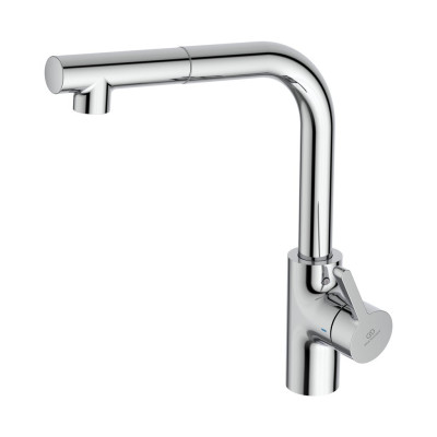 Ideal Standard Ceralife maišytuvas plautuvei su ištraukiama žarnele, L formos